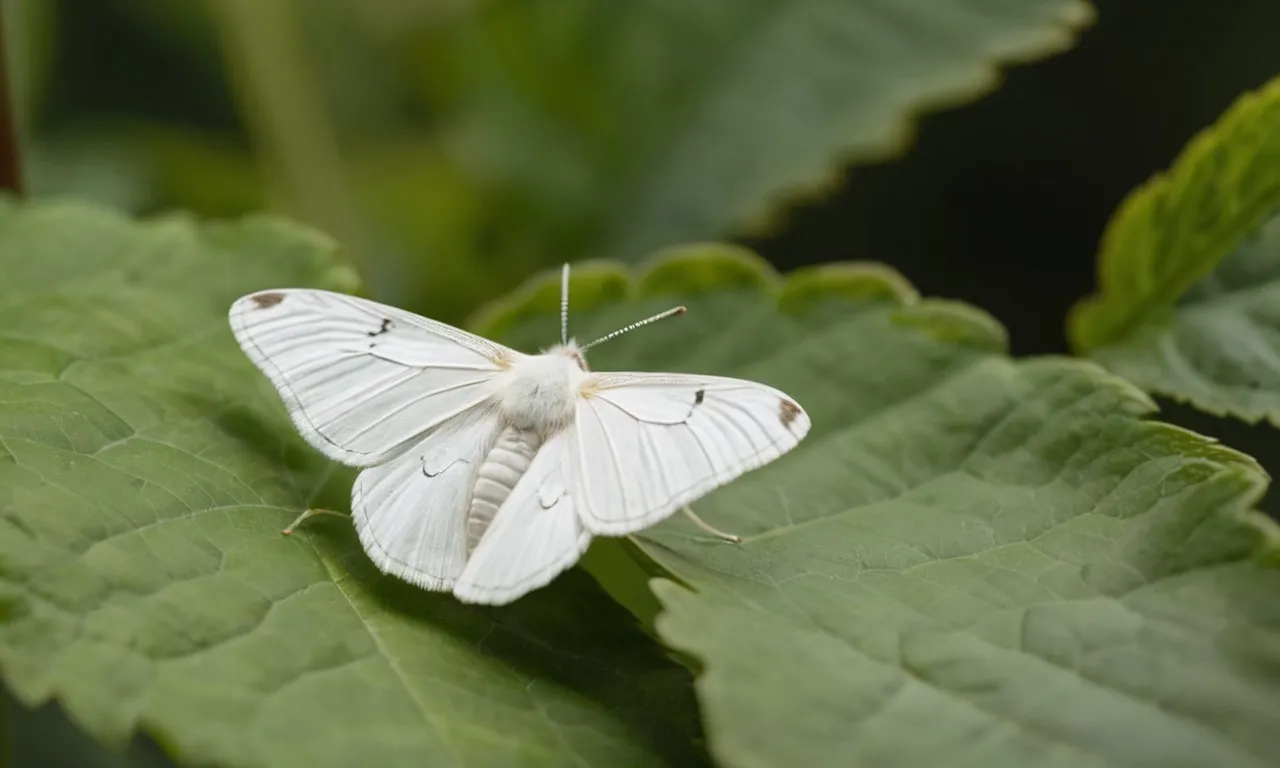 What is the myth of the white moth?
